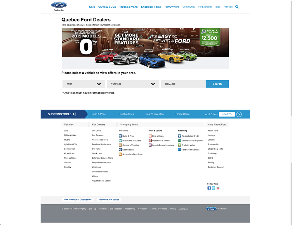 Ford’s Employee Pricing campaign